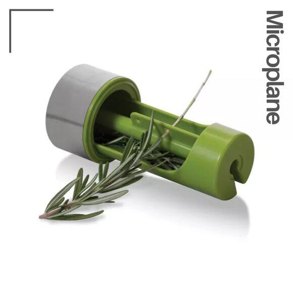 Microplane 2-in-1 Herb Mill - Stainless Steel - Picture 2 of 13